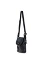 Black Real Leather Small Luxurious Flight Bag, Image 3 of 5
