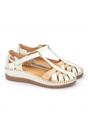 White Womens Soft Semi-Open Sandal-W8K-0705C1, Image 4 of 8