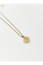 Gold Blush Clover Crystal Pendant Necklace - Gift Boxed, Image 1 of 5