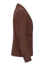 Rust Brown Herringbone Wool Tweed Check Blazer, Image 4 of 5