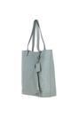Olive 'Serela' Real Leather Shoulder Bag with Detachable Pouch, Image 2 of 4