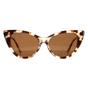 Brown Cat Eye Matte Light Demi Brown Polarized MP71, Image 1 of 3