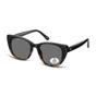 Black Cat Eye Tortoise Black Grey Polarized MP173, Image 2 of 3