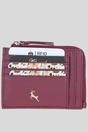 Pink Real Leather Small Purse with RFID Protection, Image 1 of 4