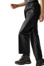 Black Waterproof Straight Leg Over Trousers, Image 1 of 4