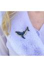 Blue Whale Brooch, Image 1 of 4