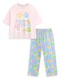 Pink Care Bears Character Pyjama Set, Image 1 of 6