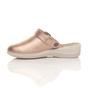 Rose Gold AJVANI Rose Gold Low Wedge Slingback Clogs Mules, Image 3 of 6