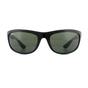 Black Wrap Black Green Balorama 4089 Sunglasses, Image 1 of 4