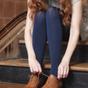 Black Thick Winter Warm Fleece Lined Thermal Tights, Image 4 of 5