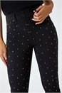 Black Diamante Embellished Stretch Jegging, Image 5 of 5