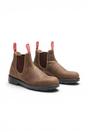 Mocha Leather Outdoor Chelsea Boots-Spinifex, Image 2 of 6