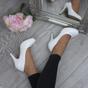White High Heel Court Shoes, Image 5 of 6