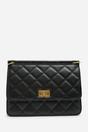 Black Arisbeth Quilted Cross Body Shoulder Bag, Image 3 of 6