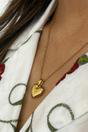 Gold Heart Pendant Necklace in Gold - Gift boxed, Image 4 of 5