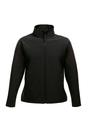 Black Printable Soft Shell Jacket, Image 2 of 4
