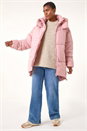 Rose Oversized Padded Hooded Coat, Image 3 of 9
