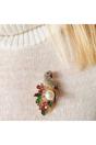 Multi Parrot Brooch with Pearl, Image 1 of 4