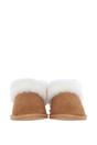 Tan Fenland England Tan Real Sheepskin Booties, Image 3 of 5