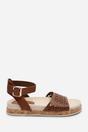 Tan Where's That From Tan Banyan Double Strap Flatform Sandal, Image 2 of 6