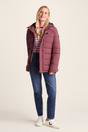 Burgundy Sleight Short Insulated Parka, Image 4 of 6