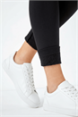 Black Fleece Lined Leggings, Image 5 of 5