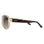 Beige Fashion Beige Havana Brown Gradient Polarized Sunglasses, Image 3 of 4