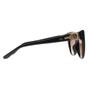 Black Ralph Lauren Black Cat Eye Shiny Black Brown Gradient RL8215BU, Image 4 of 4