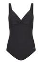 Black Swimming One Piece Swimsuit, Image 1 of 2