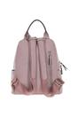 Pink 'Lusso Legato' Real Leather Backpack, Image 3 of 4