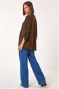 Amber Floral Paisley Pintuck Shirt, Image 3 of 5