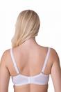 White Camille Lingerie White Soft Lace Cup Non-Wired Bra, Image 3 of 5