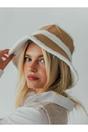 Cream SVNX Cream Borg Bucket Hat - Reversible, Image 2 of 5