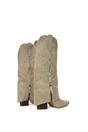 Stone XY LONDON Stone 'Evangeline' Knee High Western Cowboy Boots With Zip, Image 4 of 6