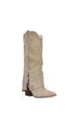 Stone XY LONDON Stone 'Evangeline' Knee High Western Cowboy Boots With Zip, Image 2 of 6