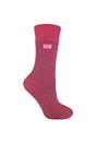 Pink Ladies Thick Winter Thermal Socks with Seamless Toe, Image 1 of 3