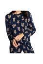 Navy Puppy Pyjama Set, Image 3 of 5
