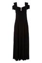  Diamante Cold Shoulder Maxi Dress, Image 4 of 4
