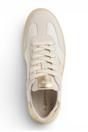 White Tamaris White Tamaris Womens White Gold Stripe Sneaker, Image 5 of 6