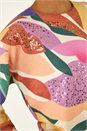 Orange Sequin Leaf Knit Jumper, Image 5 of 5
