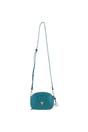 Green Real Leather Compact Crossbody Bag with Adjustable Strap, Image 2 of 4