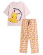 Pink Pokemon Pikachu Pyjama Set, Image 1 of 6