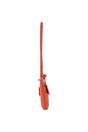 Orange Real Leather Crossbody Bag, Image 3 of 4