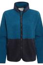 Light Blue National Trust Avens Two Tone Fleece Jacket, Image 1 of 3