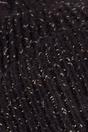 Black Glitter Knitted Winter Beanie Hat, Image 2 of 2