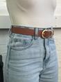 Brown Gold Metal Buckle, Image 2 of 2