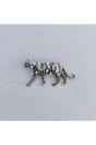 Silver Tiger Brooch, Image 2 of 4