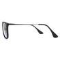 Black Montana Black Rectangle Black Rubbertouch Black Smoke Polarized Sunglasses, Image 3 of 4