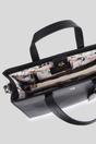 Black Ashwood Leather Black 'Sogno di Pelle' Real Leather Tote Bag, Image 4 of 4
