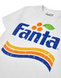 White Coca Cola Distressed Logo Fanta Small T-Shirt, Image 5 of 6